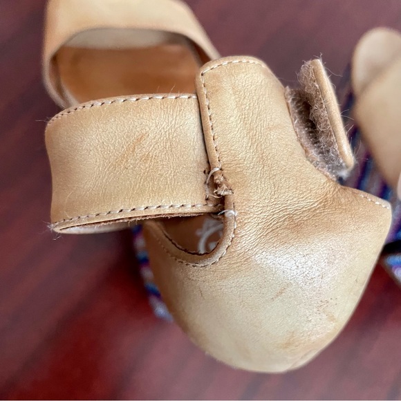 Jeffrey Campbell Disco Multicolored 1970s Platform Sandals - Picture 9 of 13